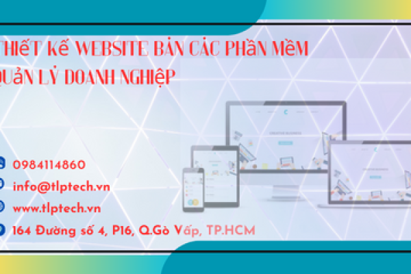 Thiết kế website bán các phần mềm quản lý chuyên nghiệp giá tốt