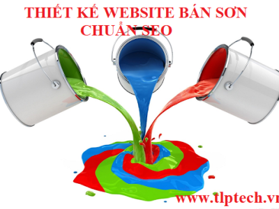 THIẾT KẾ WEBSITE BÁN SƠN TẠI QUY NHƠN.