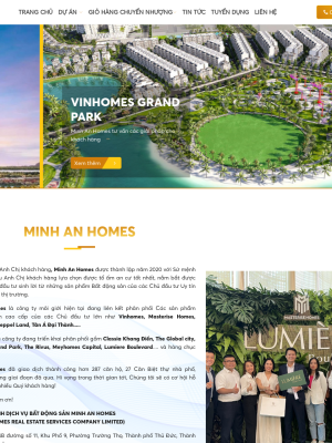 Sàn giao dịch bất động sản Minh An Homes