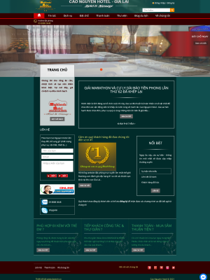  Web khách sạn - Cao Nguyên Hotel
