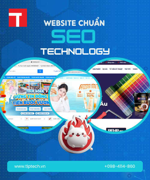 THIẾT KẾ WEBSITE TLPTECH