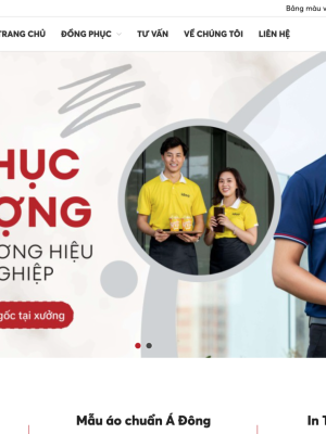Thiết kế web đồng phục IDOO