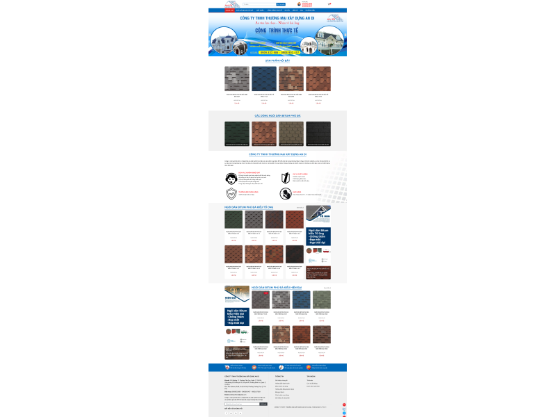 Thiết kế web Ngói Bitum