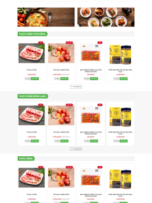 Web4 - Siêu thị thực phẩm